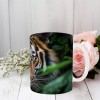Mug Artistique avec impression de tigre dans la nature