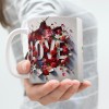Mug design floral à offrir pour la fête des mères ou un anniversaire
