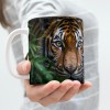 Mug Artistique avec impression de tigre dans la nature