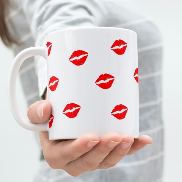 Mug Bisous le cadeau idéal pour la Saint-Valentin