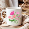 Mug fleuri