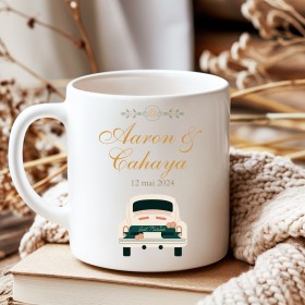 Mug de Mariage "Élégance Éternelle"