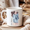 Mug “Super Maman” avec illustration fille ou garçon , un cadeau parfait pour la Fête des Mères