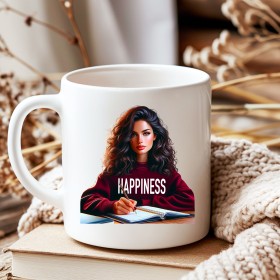 Mug artistique “HAPPINESS”