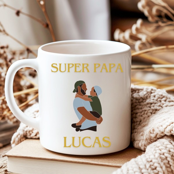 Mug à offrir à son papa pour la fête des pères ou toutes autres occasions