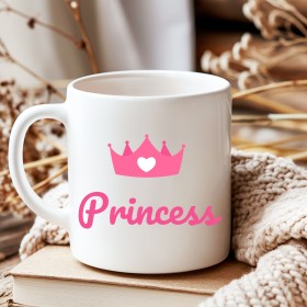 Mug personnalisé Princesse pour fille , idéal pour un cadeau à petit prix