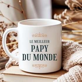 Mug cadeau pour la fête des grands pères, une attention pleine d'amour