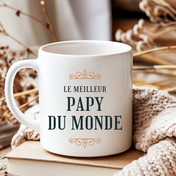 Mug cadeau pour la fête des grands pères, une attention pleine d'amour