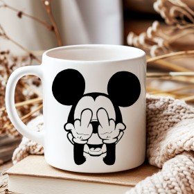 Mug mickey doigt d'honneur