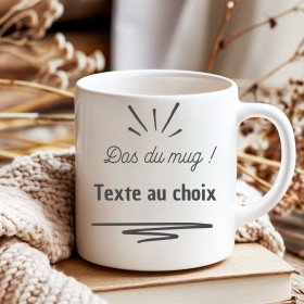 Mug personnalisé - Un cadeau idéal pour apporter une touche de douceur