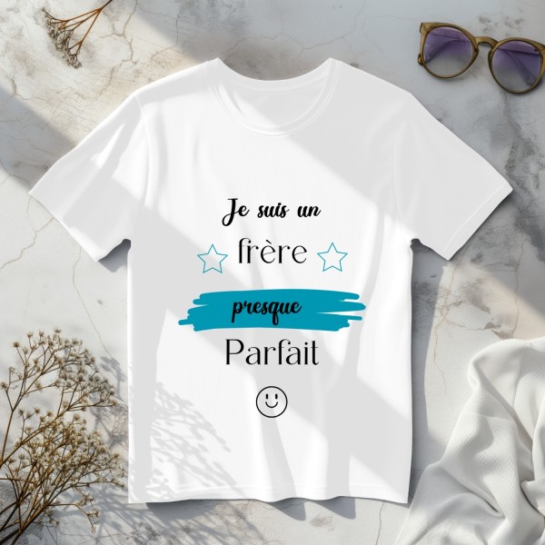 T-shirt personnalisé pour son frère , un cadeau unique et pas cher