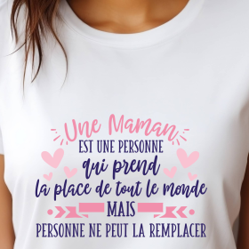 T-shirt personnalisé pour la fête des mères