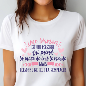 T-shirt personnalisé pour la fête des mères